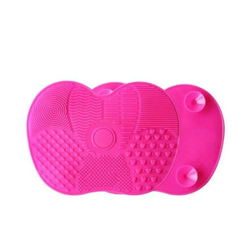 Tampon de nettoyage pour brosse de maquillage, tampon de nettoyage, épurateur Portable avec ventouse, outil de nettoyage, vente pratique