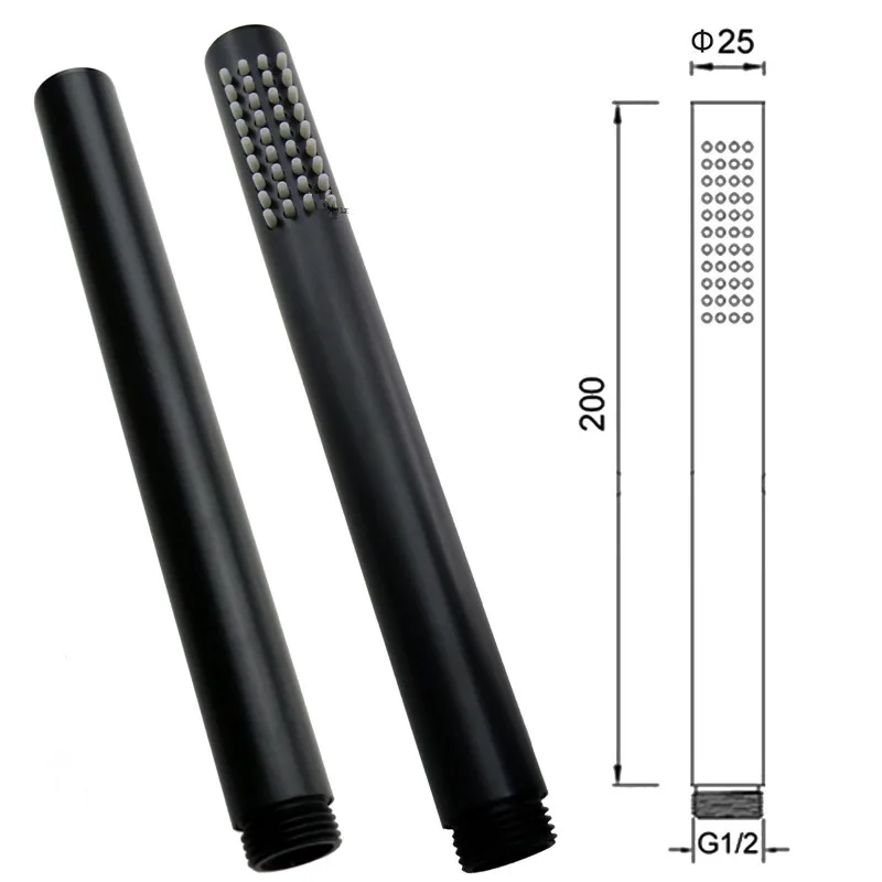 Imagem -02 - Torneira Escondida do Termostato para o Sistema do Chuveiro do Banheiro Torneira Termostática Preta Matte Válvula de Bronze Embutida 816