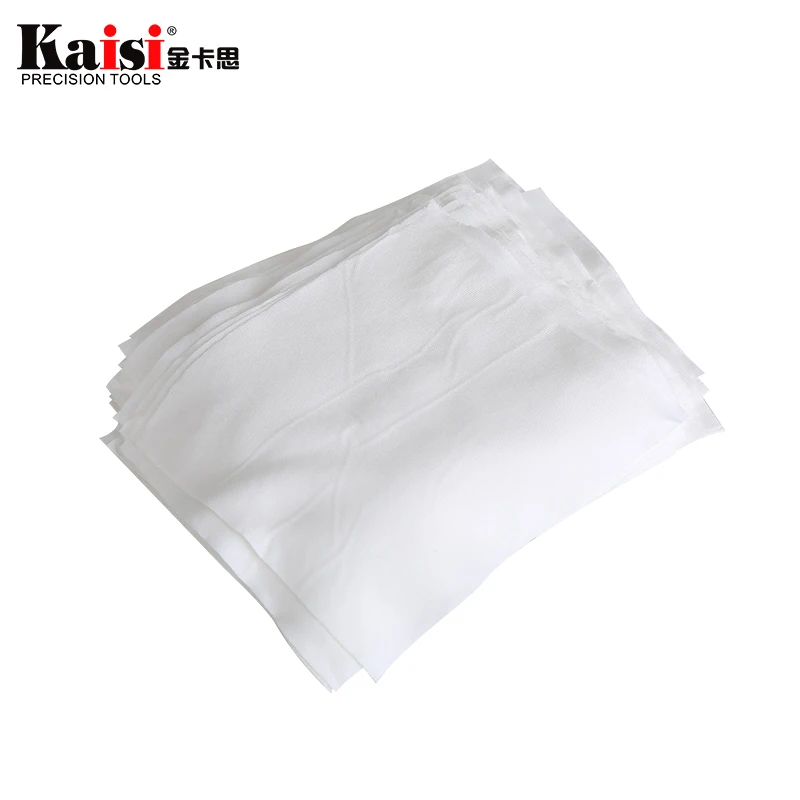 Kaisi – essuie-glace doux pour nettoyage de salle blanche, chiffon anti-poussière, papier sans poussière, outil de réparation LCD pour 200 salles blanches, Class1-10000 pièces/sac