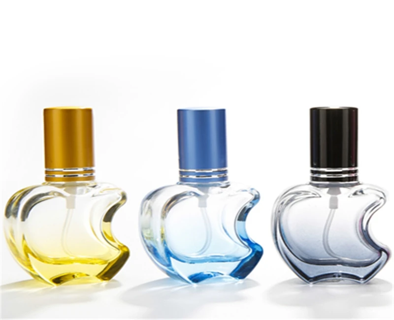 

100pcs/lot 10ML Portable Colorfull Glass Perfume Bottle With Atomizer Empty Parfum Case With Spray For Travel