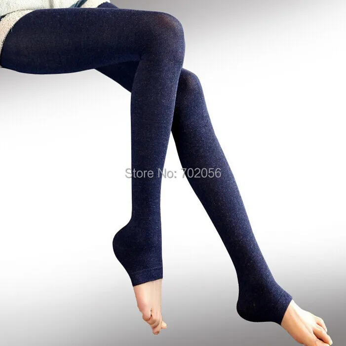 

Ladies Women's knitted Skinny Stretchy Sexy Jeggings Pencil Tights Pants Fashion Autumn Winter Trousers #3710