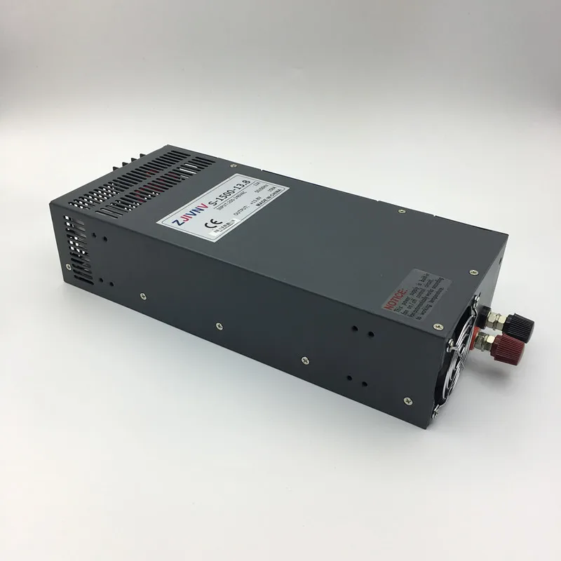 S-1500-13.8V Switching Power Supply 1500W 13.8V 108A,Single Output Ac Dc Power Supply,AC110V/220V Transformer To DC 13.8V