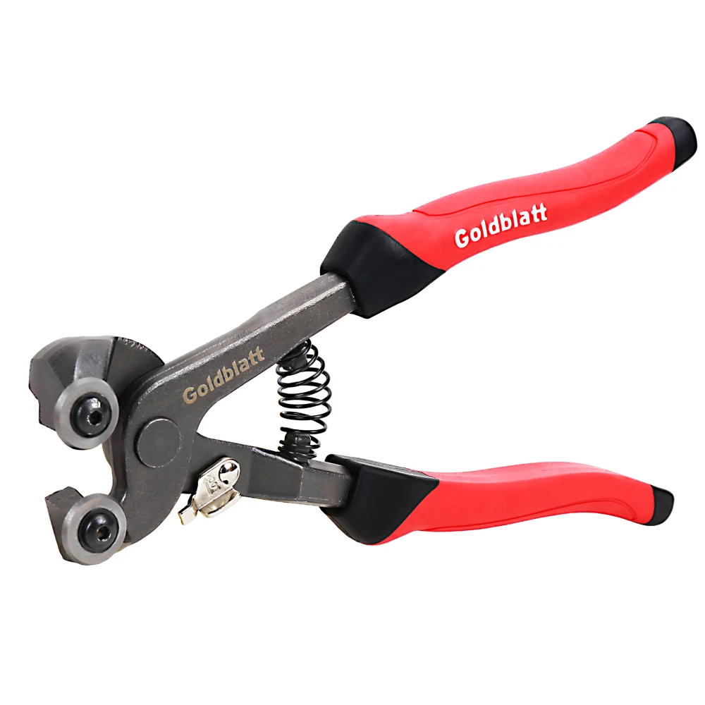 Goldblatt Double Roller Tile Plier Mosaic Cutting Plier Wheel Blades Plier Glass Cutting Nipper