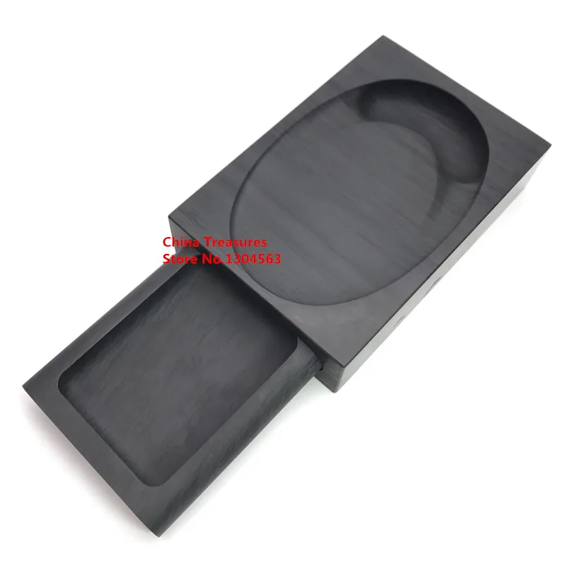 

Rectangle Chinese Inkstone for Grinding Ink Made of Natural Stone Paint Plate Ink Slab Drawer Shape