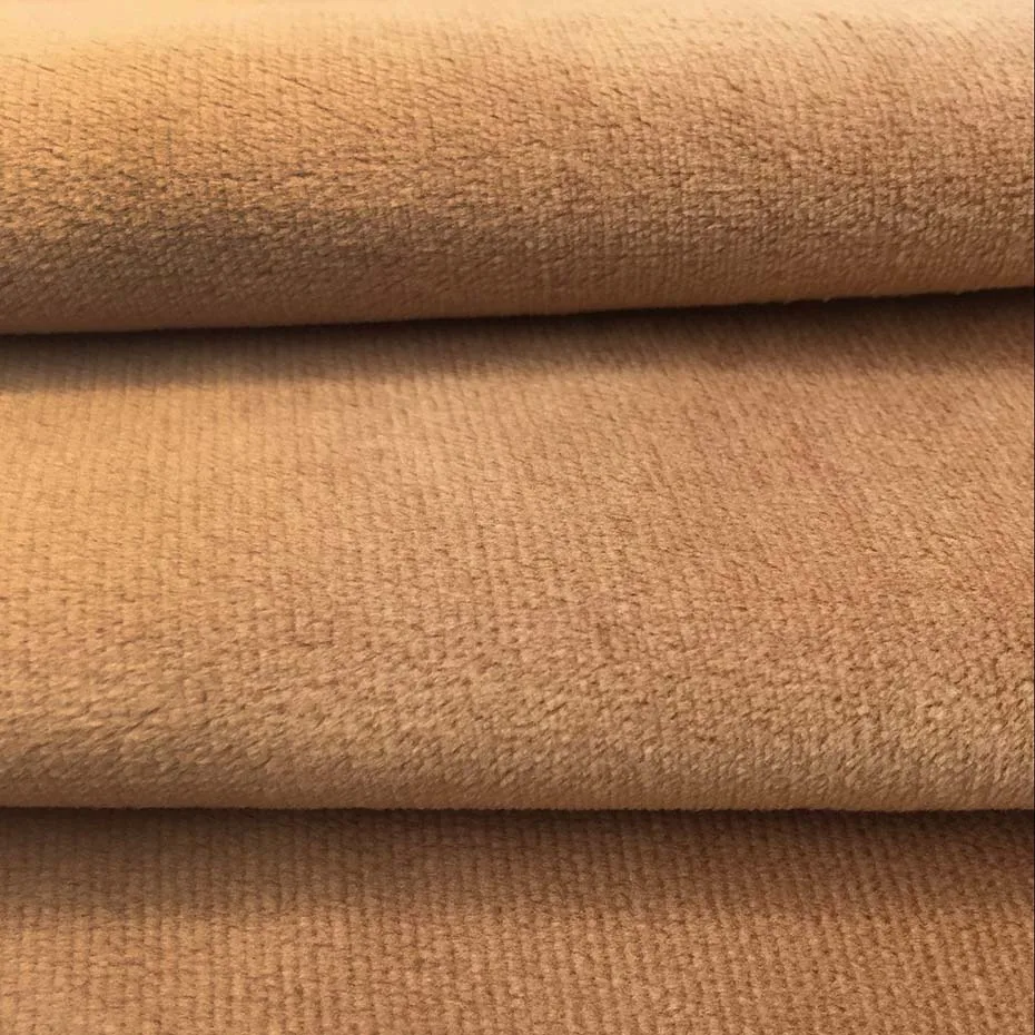 ZYFMPTEX New Arrive High Quality Super Soft Fabric For Dolls Brown Color Plush Fabric Patchwork Meter 150x50cm 1.5mm Pile Length