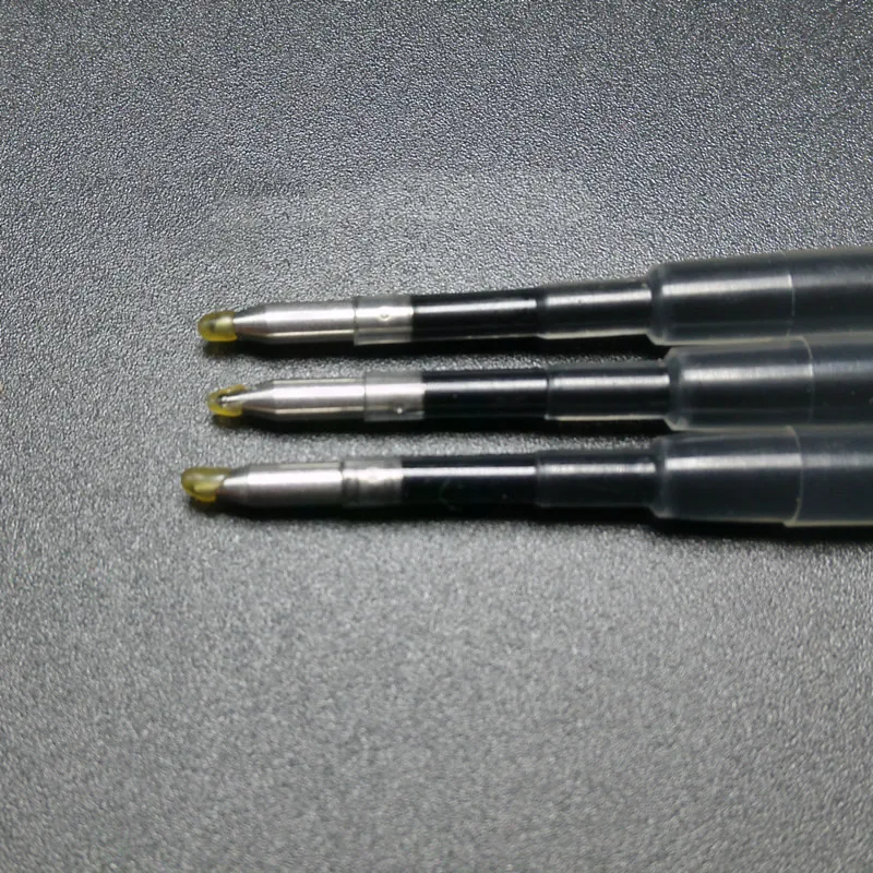 New 5Pcs/lot 10cm 424 Replace 0.5mm Gel Pen Refills Black/Blue Ink  For Our Tactical Pen Accessories