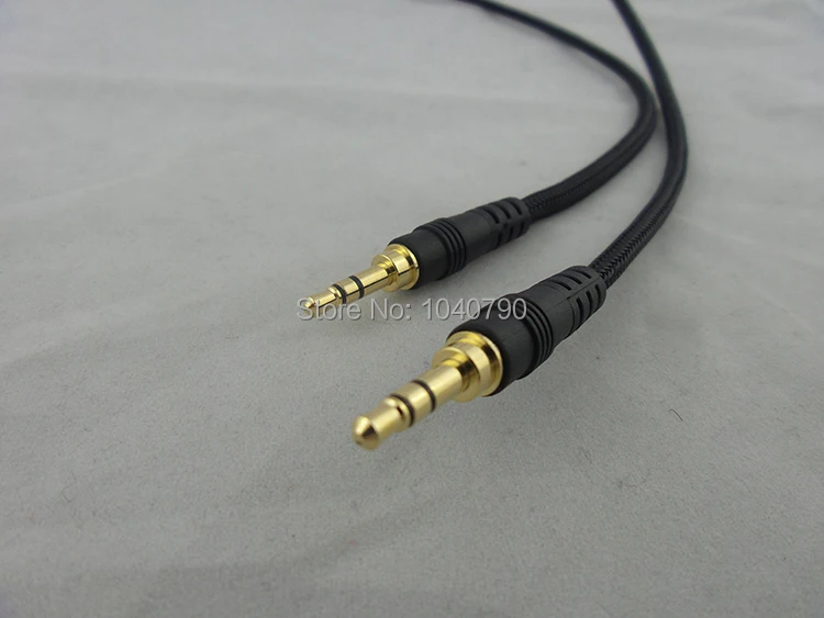 Aux audio line  3.5mm On-board aux line 3.5 silver plating Toward the male Audio cable