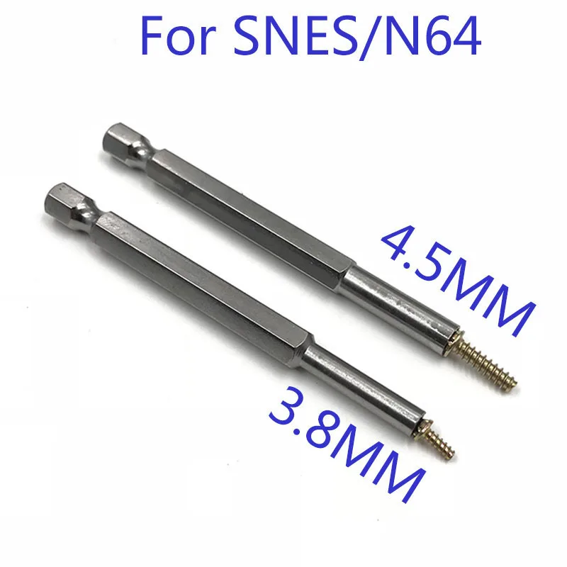 3.8 مللي متر 4.5 مللي متر تشمل المسمار بت خرطوشة المسمار لعلبة خرطوشة اللعبة NES SNES N64 GB