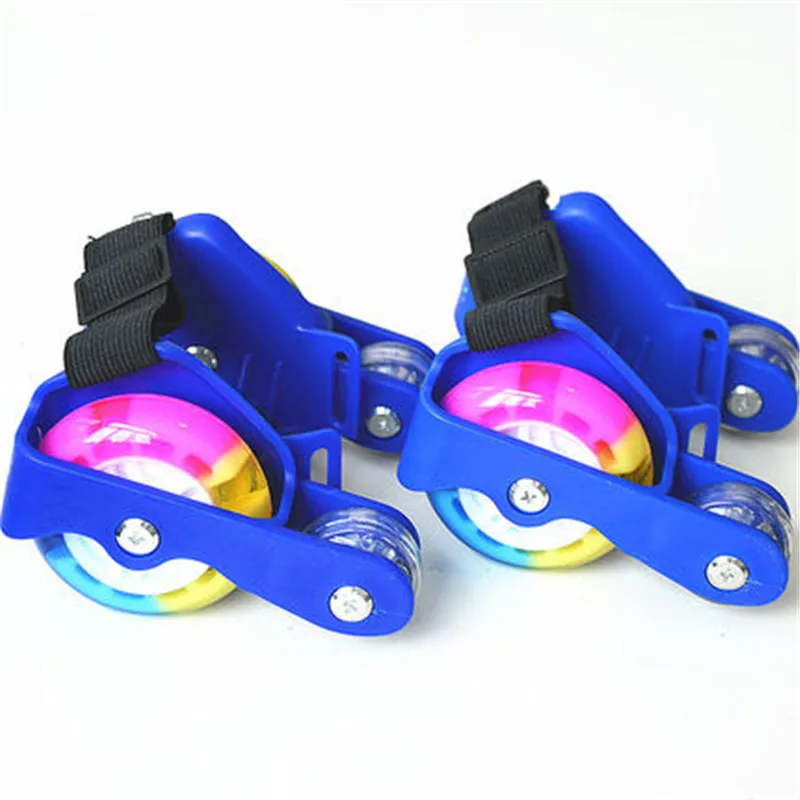 Adult Children LED Flashing Roller Skate Shoes With Hot Wheel Sports Heel Skates Rollers Shoes Inline Skating Good As Seba IA33