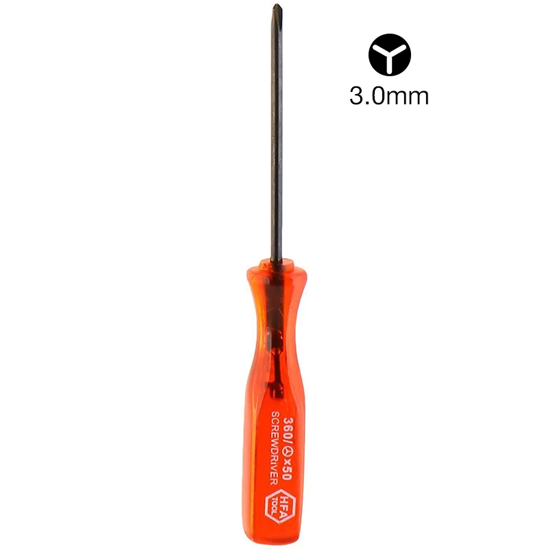 3.0mm Tri Wing Screwdriver Tri-point Y Tip for Nintendo Wii DS Lite DS Repair Opening Tool for iPhone MacBook Laptop Battery