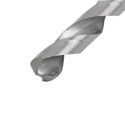 8.5mm di Perforazione Dia 250mm Lunghezza HSS Rotonda Gambo Torsione Punta del trapano Tono Argento