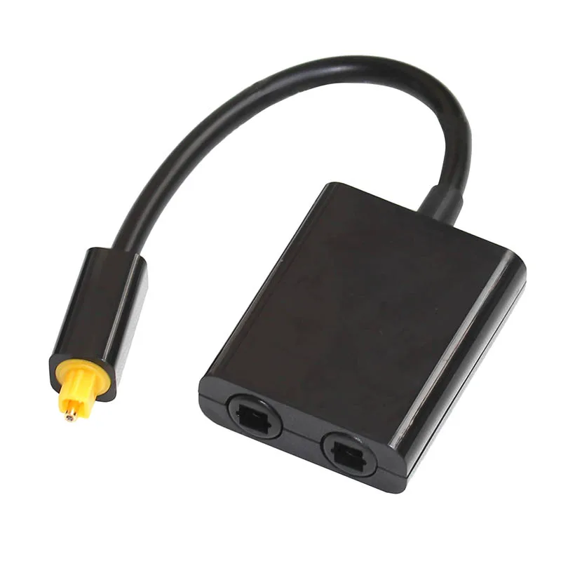 Digital Audio Optical Fiber Cable Toslink 1 To 2 Y Cable Converter Adapter for PC TV DVD stereo