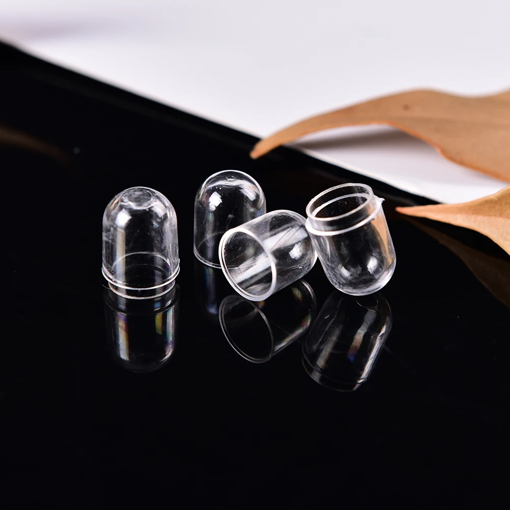 20Pcs/pack Medicine Capsule Shell Empty White Hollow Plastic Capsules 10mm Plastic Pill Wholesale