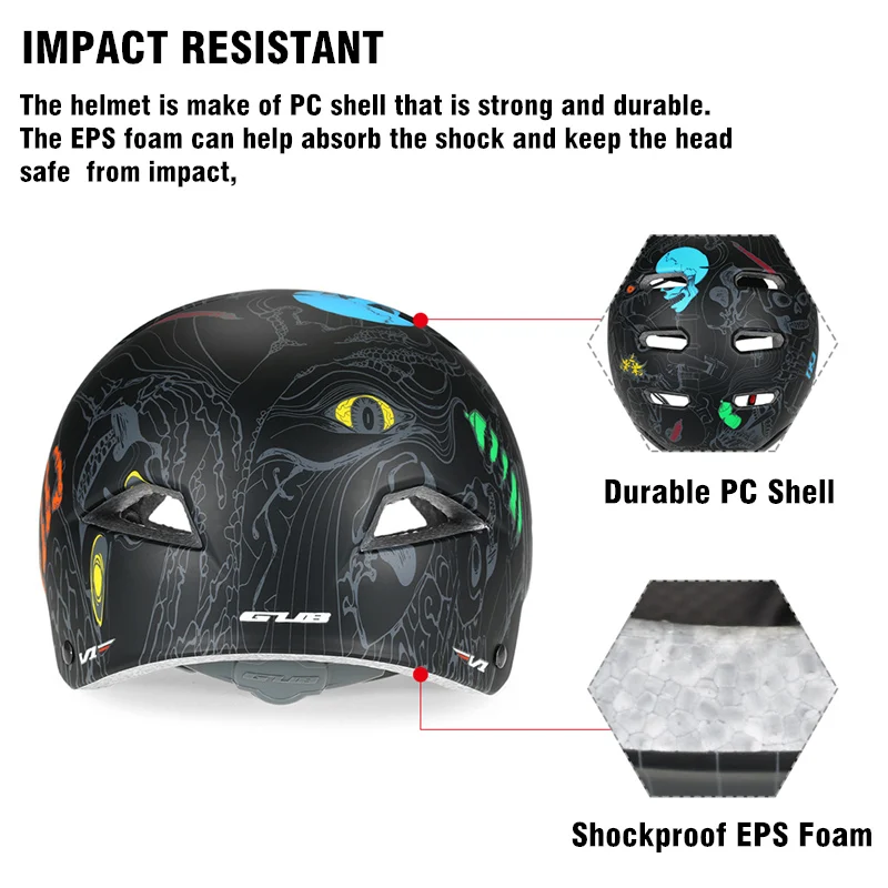 GUB BMX Mountain Racing Bike Man 3 Colors Road Cycling Helmet for Electric Scooter Skateboard Outdoor Sport Capacete MTB Casco