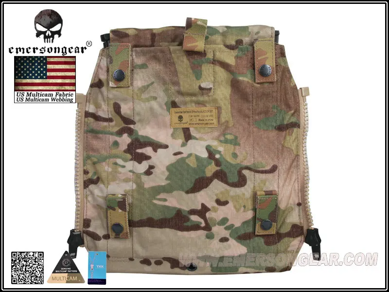 Imagem -02 - Pacote Acessório Colete Tático Esmeraldas Jpc2.0 Transportadora Multicam Colete Tático Molle Em9286c