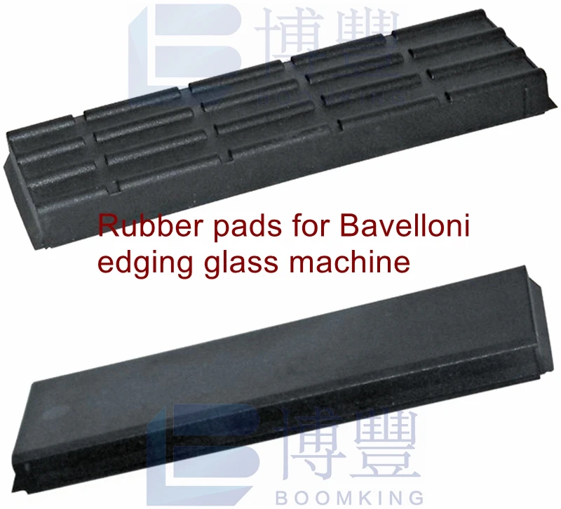 

Front and Back Rubber pads for BAVELLONI PR88 glass edging machine
