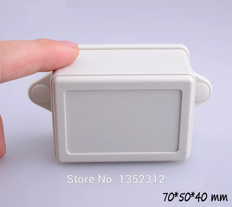 5 pcs/lot 70*50*40mm plastic enclosure box for electronic wall mount abs junction box diy amplifier case PLC instrument box