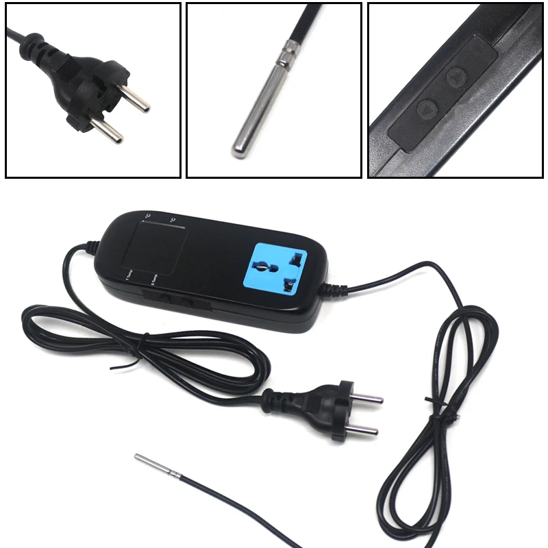 UE MH2000 Regolatore di Temperatura del Termostato Regolatore AC 110V 220V Carro Armato di Pesci Dell\'acquario Intelligente Presa-40 ~ 120C