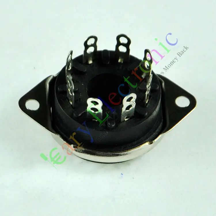 Grosir dan eceran 4 pcs 8pin Bakelite tabung vakum soket katup dasar oktal untuk EL34 KT88 6550 6SN7 gratis pengiriman