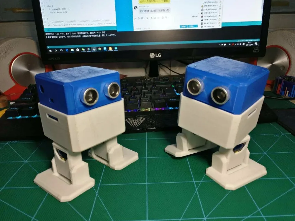 Otto suite create open source, humanoid MCU to avoid obstacles