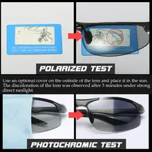 Men's Photochromic Polarized Driving Sunglasses #5