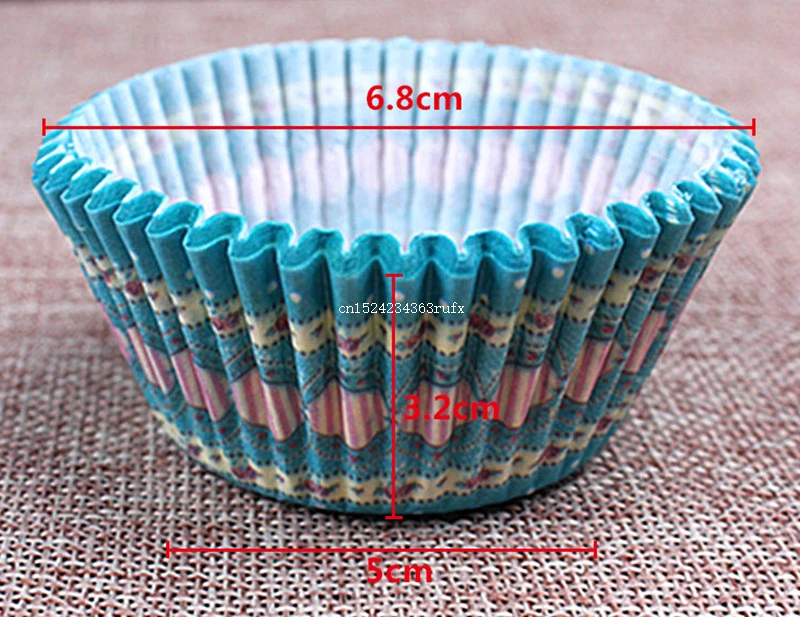 10000pcs Rainbow Paper Cup Cup PVC Anti-oil Chocolate Cake Mold Muffin Baking Paper Kitchen Accessories Tea Party Decorative