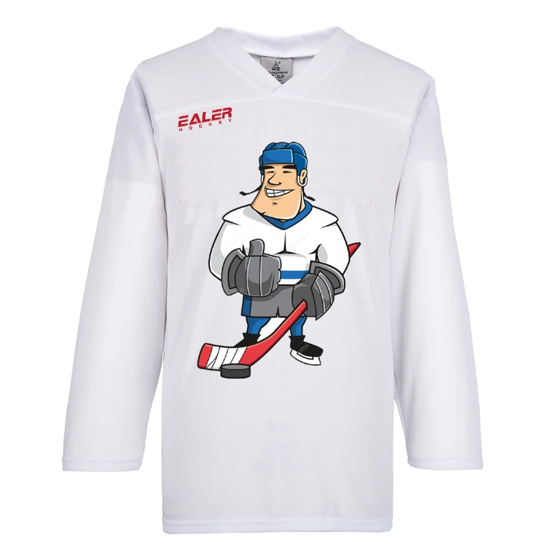 Ice Hockey Shirts For Training  with cartoon logo