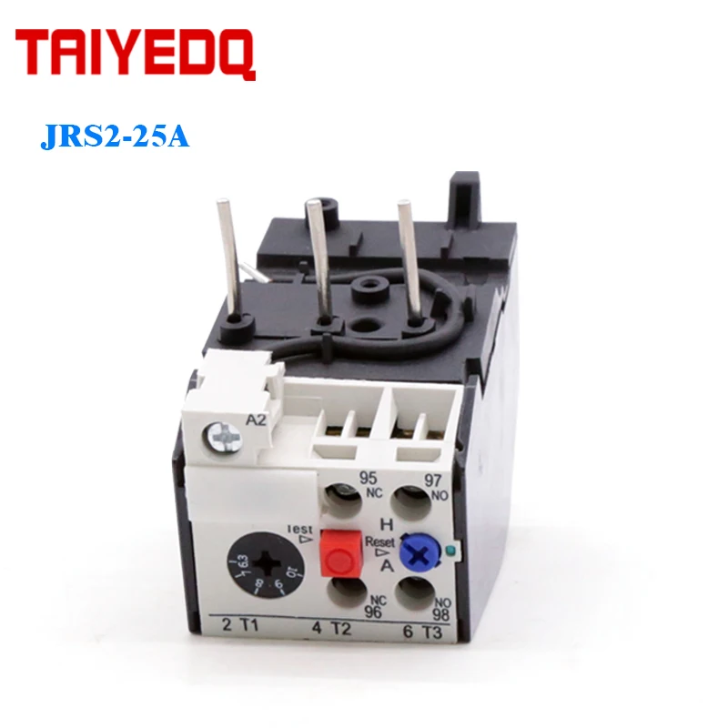 JRS2-25 Thermal Relay 3UA Overload Relay Contactor Relay for Motor Protection  10A-16A 16A-25A