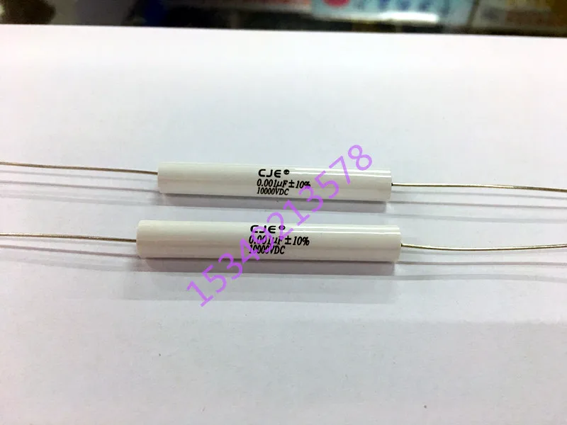 

Ultra high voltage non-inductive absorption capacitor CJE-10000V/0.001UF/10KV-1000PF/CBB/MKP thin