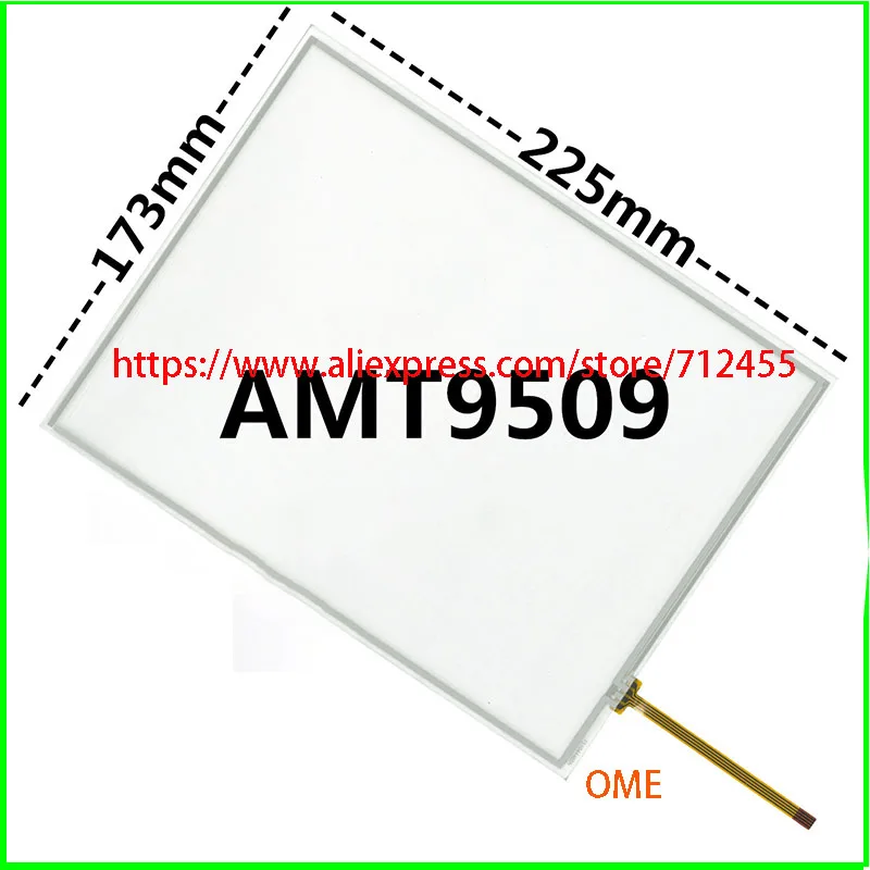 New original 10.4 inch touch screen replacement AMT9509 AMT 9509 Touch screen Digitizer glass 225*173mm