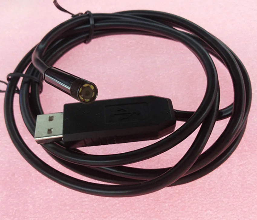 New Arrival Rigid Cable 7mm usb Endoscope Stereotypes Water-Proof CMOS Borescope 2m