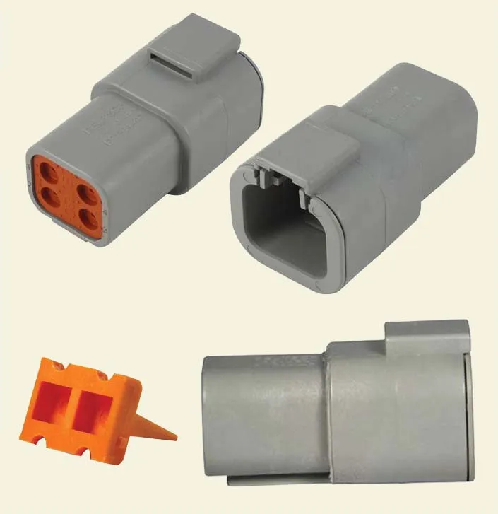 

Free shipping 5 pcs Car Parts 4 Pin 2.5series Waterproof Male Cable Electrical Connector Plugs for Cars DTP04-4P