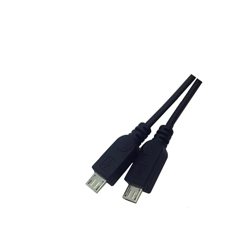 2 في 1 USB 3.1 نوع C كابل شحن ، USB C نوع C الإناث إلى 2 * USB 2.0 مايكرو 5Pin كابل الشاحن 0.25 m 25 cm