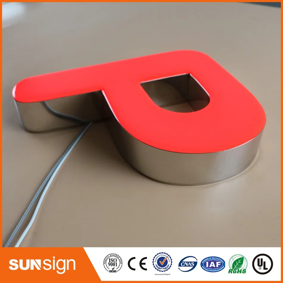 Frontlit Hars Outdoor Led Retail Borden