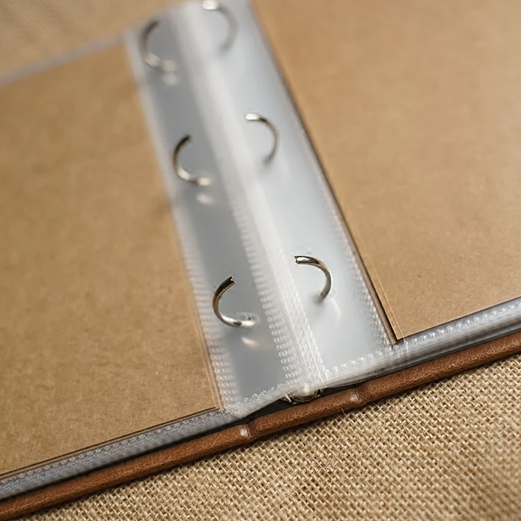 A4 Leather Heart Kraft Paper Notebook / Photo ALBUM / Hand-painted Graffiti Day Book / DIY Leather Wedding Albums