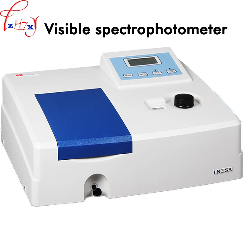 Espectrofotómetro visible ultravioleta con pantalla LCD 752N Espectrómetro de laboratorio de luz visible UV 200 ~ 1000nm 220V