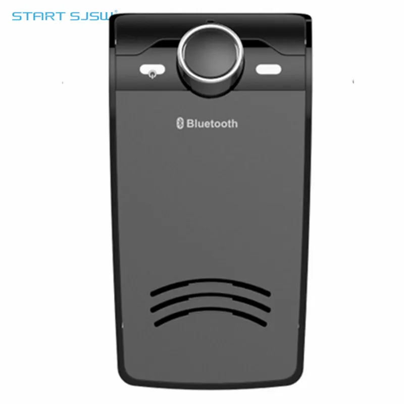 Bluetooth car kit  HD Mobile Phone Speaker Portable Car Bluetooth Visor MP3 Player for iphone /Samsung -Black