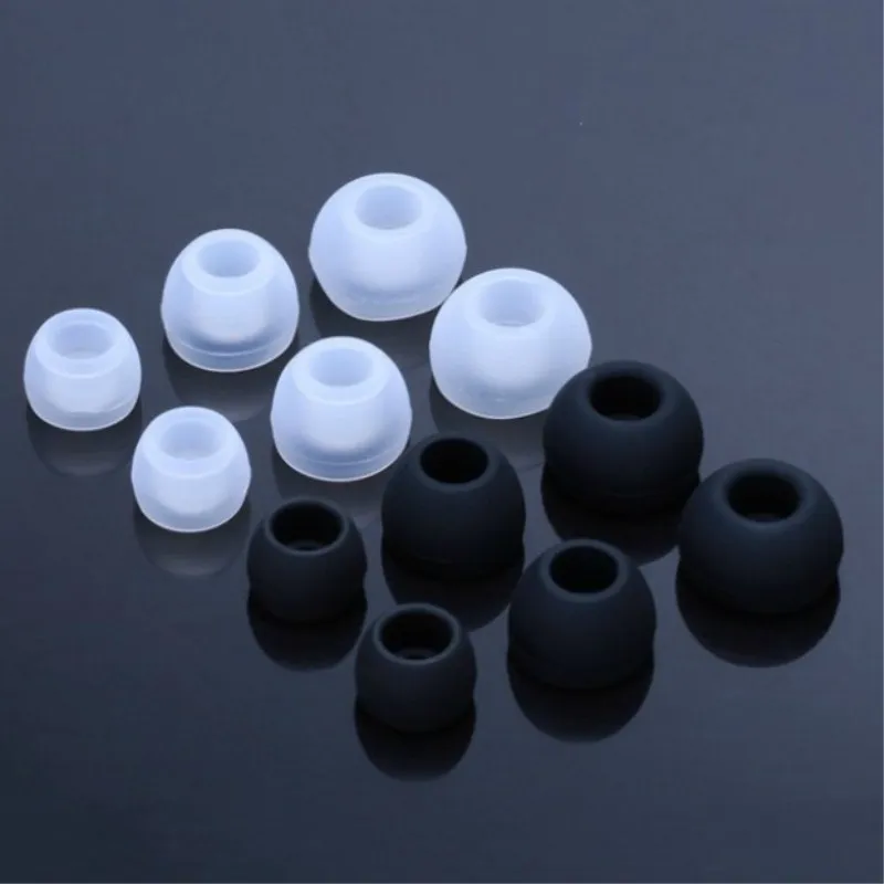12 paia auricolari In Silicone suggerimenti auricolari di ricambio auricolari coperchi auricolari per la maggior parte degli accessori per cuffie auricolari In-Ear