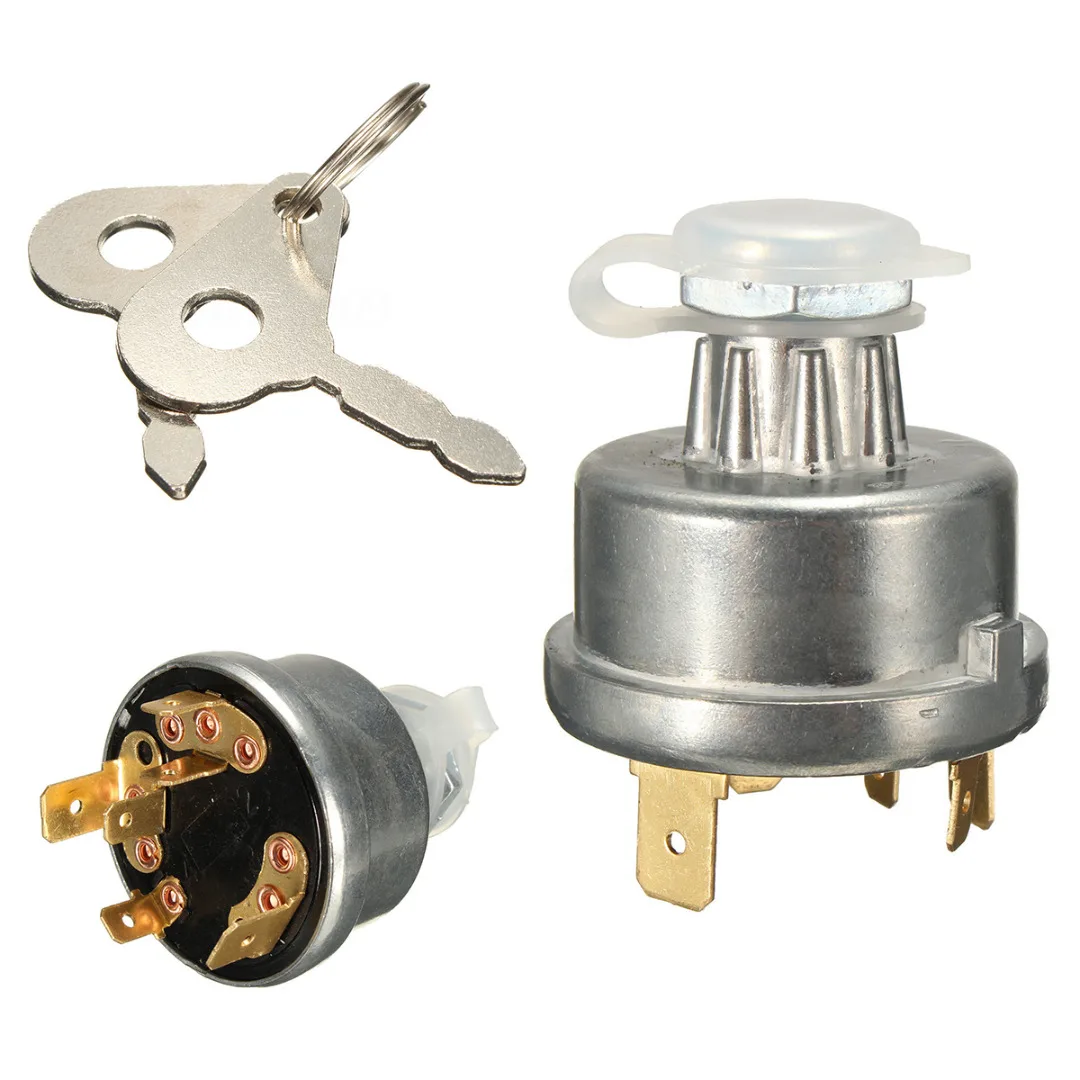 JX-LCLYL Универсальный стартер зажигания трактора + 2 ключа для Massey Ferguson David Brown