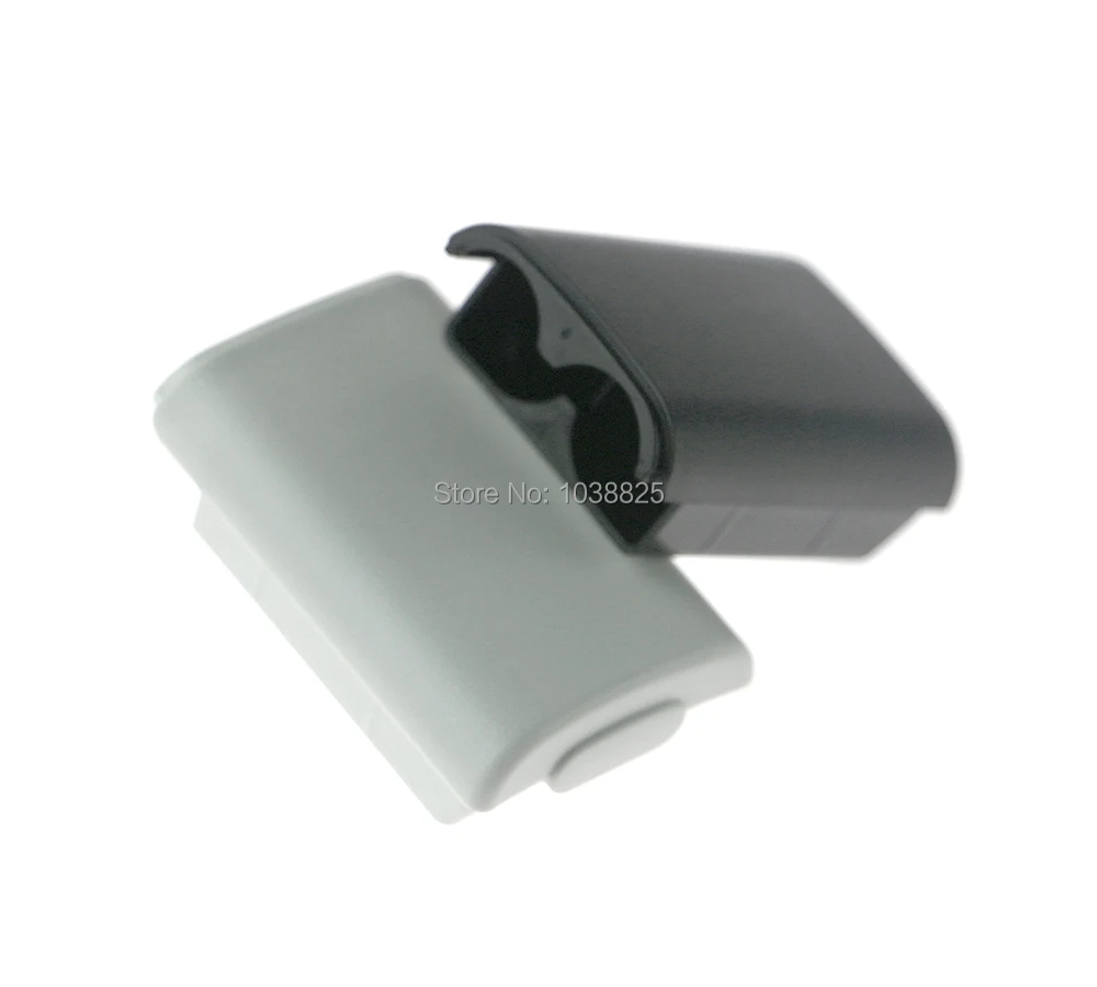 200pcs Battery Cover Shell Case Kit with lable for Xbox360 Wireless Controller battery case black and white