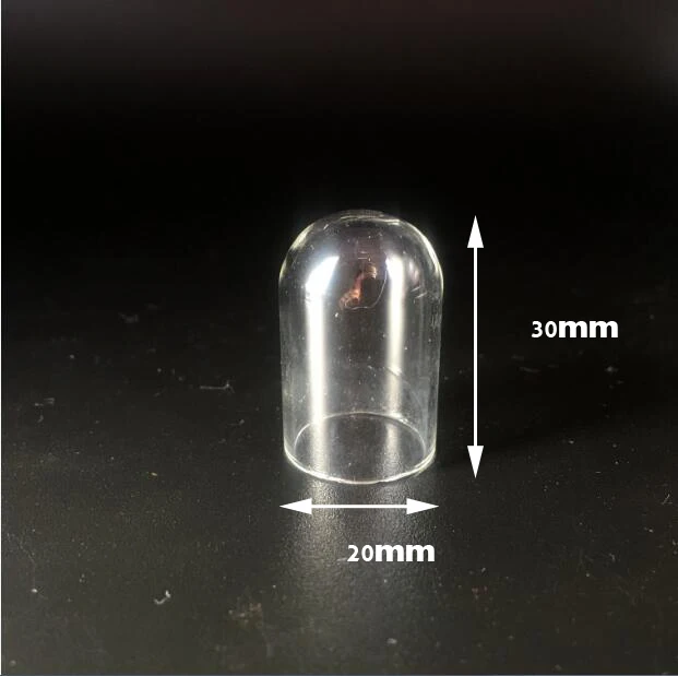 10pieces hollow Cylinder glass tube locket pendant glass bottle vial cover dome pendant handmade jewelry findings different size