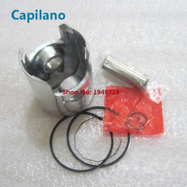 دراجة نارية AX100 مجموعة كبّاس مع حلقة المكبس المكبس دبوس المكبس قفل دبوس لسوزوكي الكلاسيكية 2 السكتة الدماغية 100cc AX 100 أجزاء المحرك #3