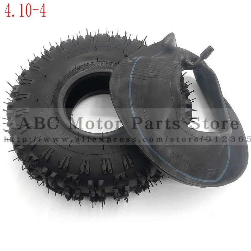 4.10/3.50-4 410/350-4 ATV Quad Go Kart 47cc 49cc 4.10-4 Tire inner tube Fit All Models 3.50-4 4