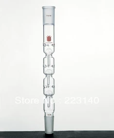 C302440 Snyder Distillation Column, Joints:24/40, Column Height:150mm, Overall Height:300mm