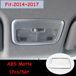 ABS Matte For Toyota Vios/Yaris sedan 2014 2015 2016 front reading Lampshade panel Cover Trim Car Styling Accessories 1pcs