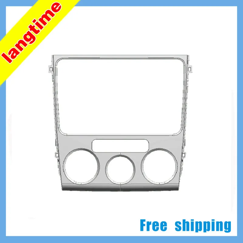 Free shipping-car refitting dvd frame/front bezel/audio panel for 2010 Volkswagen Lavida, 2DIN (Common Type)