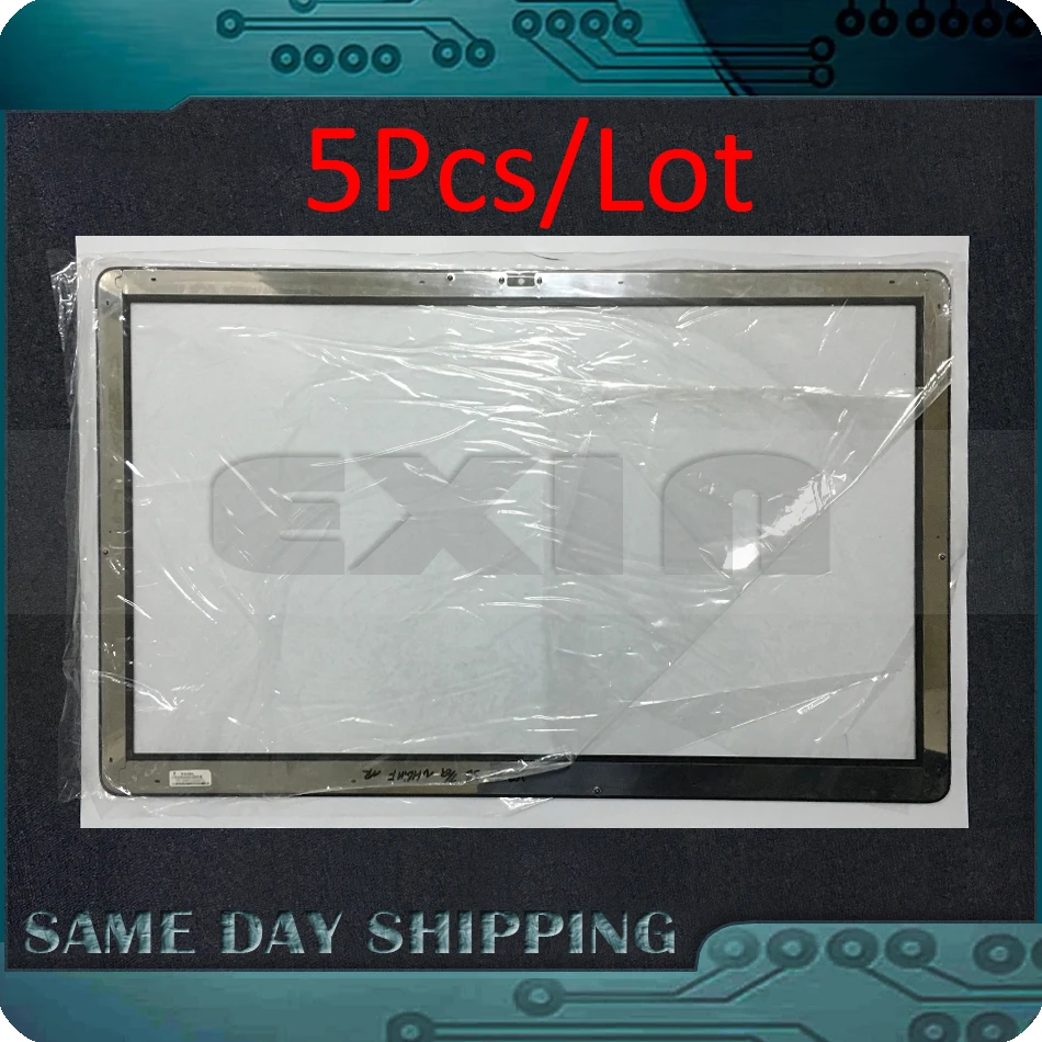 5Pcs/Lot LCD Glass for Apple 27'' Cinema Display A1316 Thunderbolt Display A1407 LCD Screen Front Glass 922-9919 922-9344