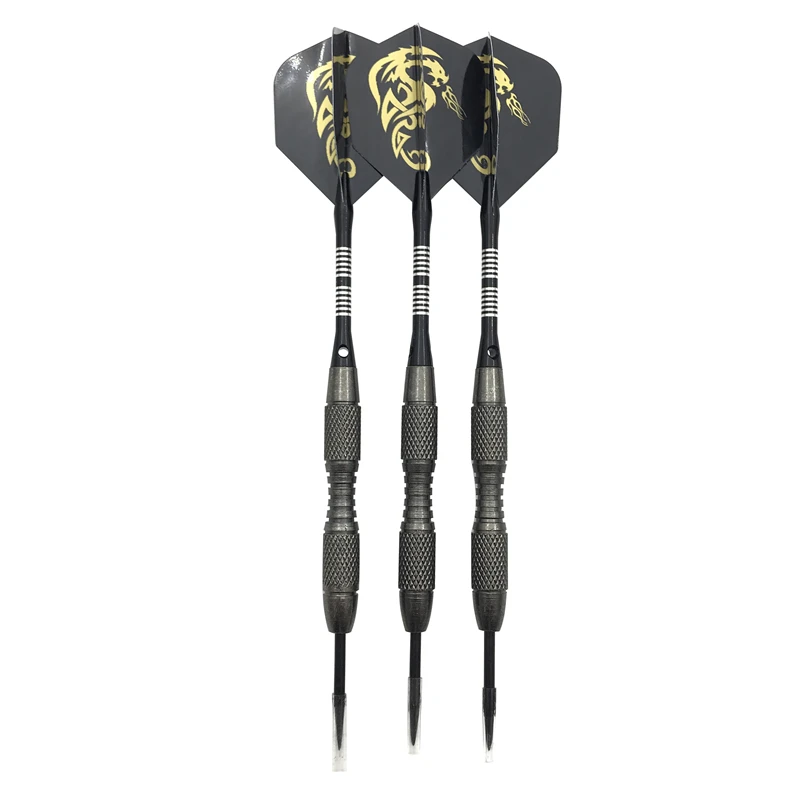 Yernea 3Pcs 20g Professionelle Fest Dart Gesamtlänge 16cm Stahl Tip Darts Wolfram Barrel Dart Aluminium Welle darts Flüge