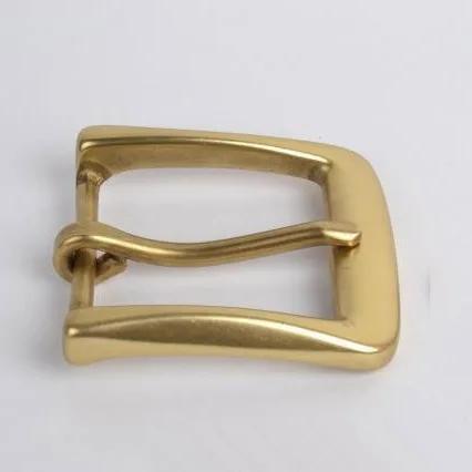 High quality Solid brass pin buckle Fashion Men\'s Belt Buckles fit 4cm 1.57in Wide Belt Classic Mens Jeans accessories 40mm