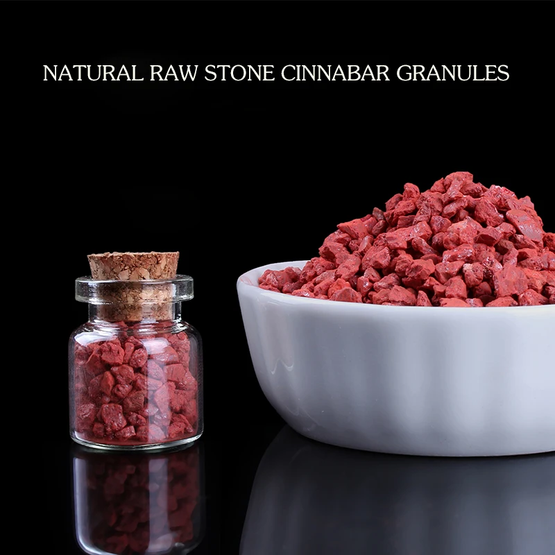 

Pure natural cinnabar, raw stone, raw ore, cinnabar ore